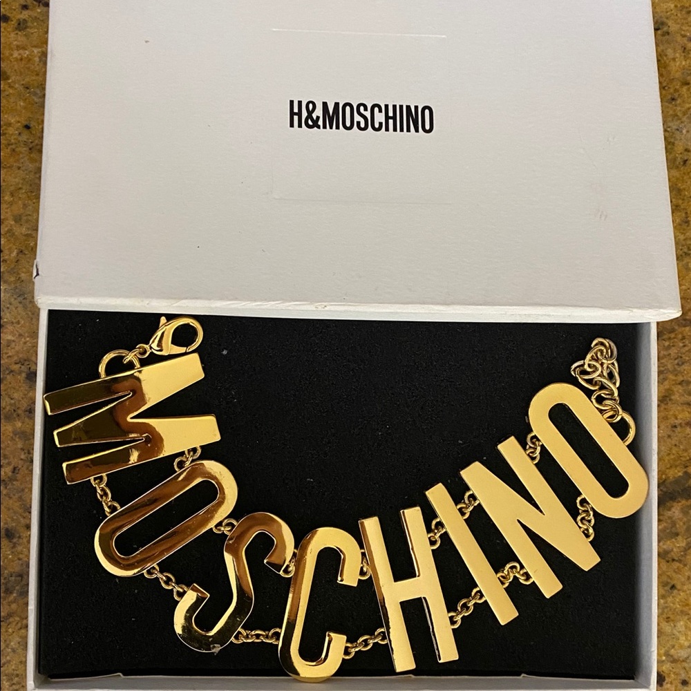 Moschino Choker Necklace OS